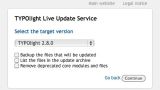 TYPOlight Live Update Service